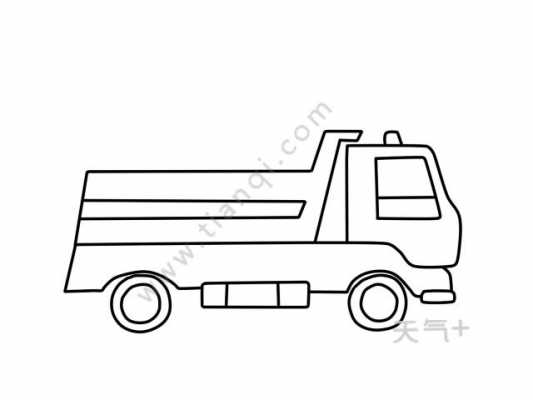  环卫工垃圾车爸爸「环卫工人的垃圾车简笔画」